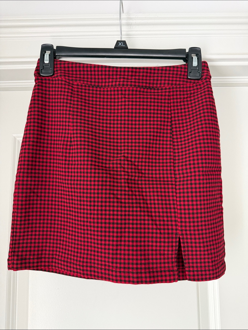 Garage Gingham Mini Skirt